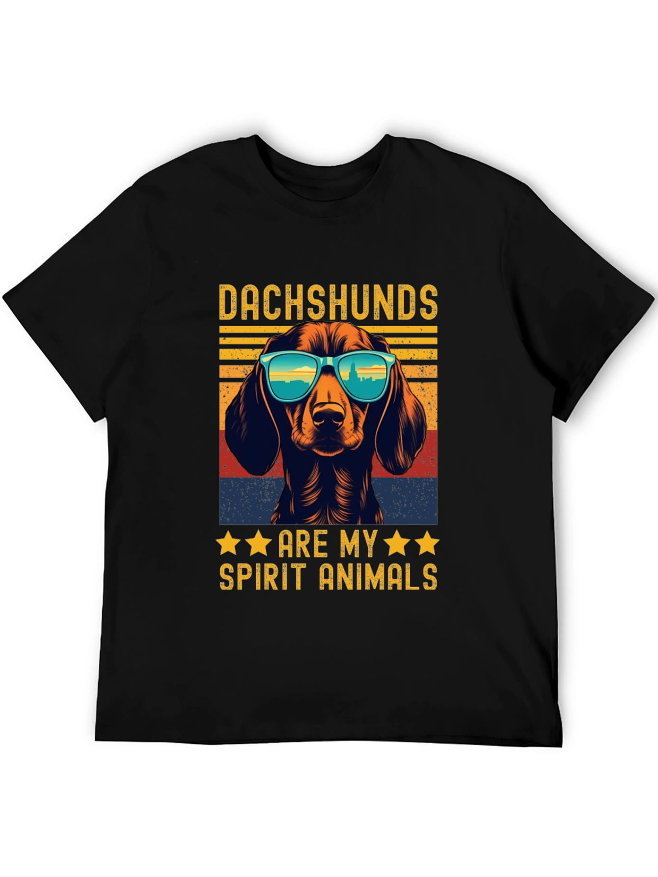 Dachshunds Are My Spirit Animals Graphic Tee