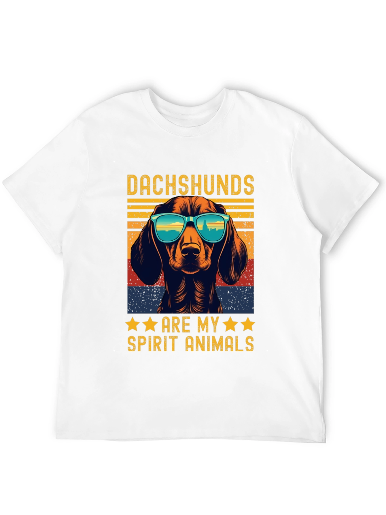 Dachshunds Are My Spirit Animals Graphic Tee