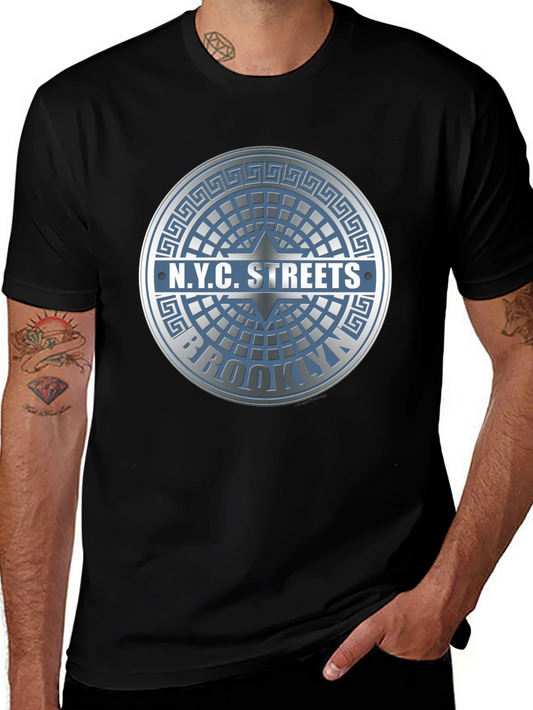 N.Y.C. Streets Brooklyn Graphic T-Shirt