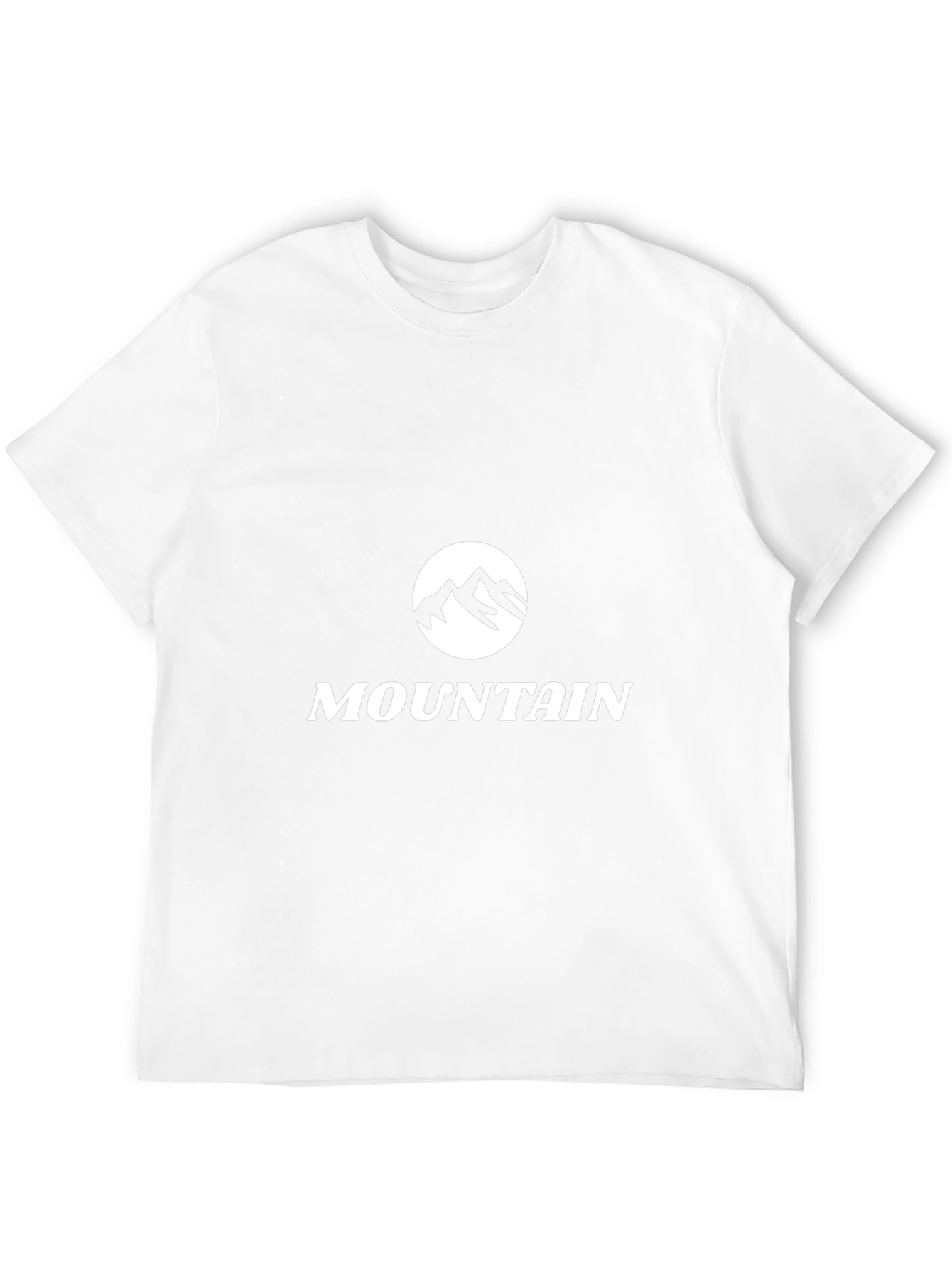 Mountain Graphic Tee - Black Cotton Blend