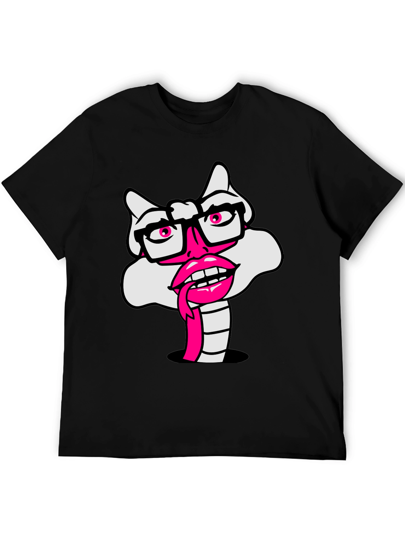 Novelty Cartoon Snake T-Shirt