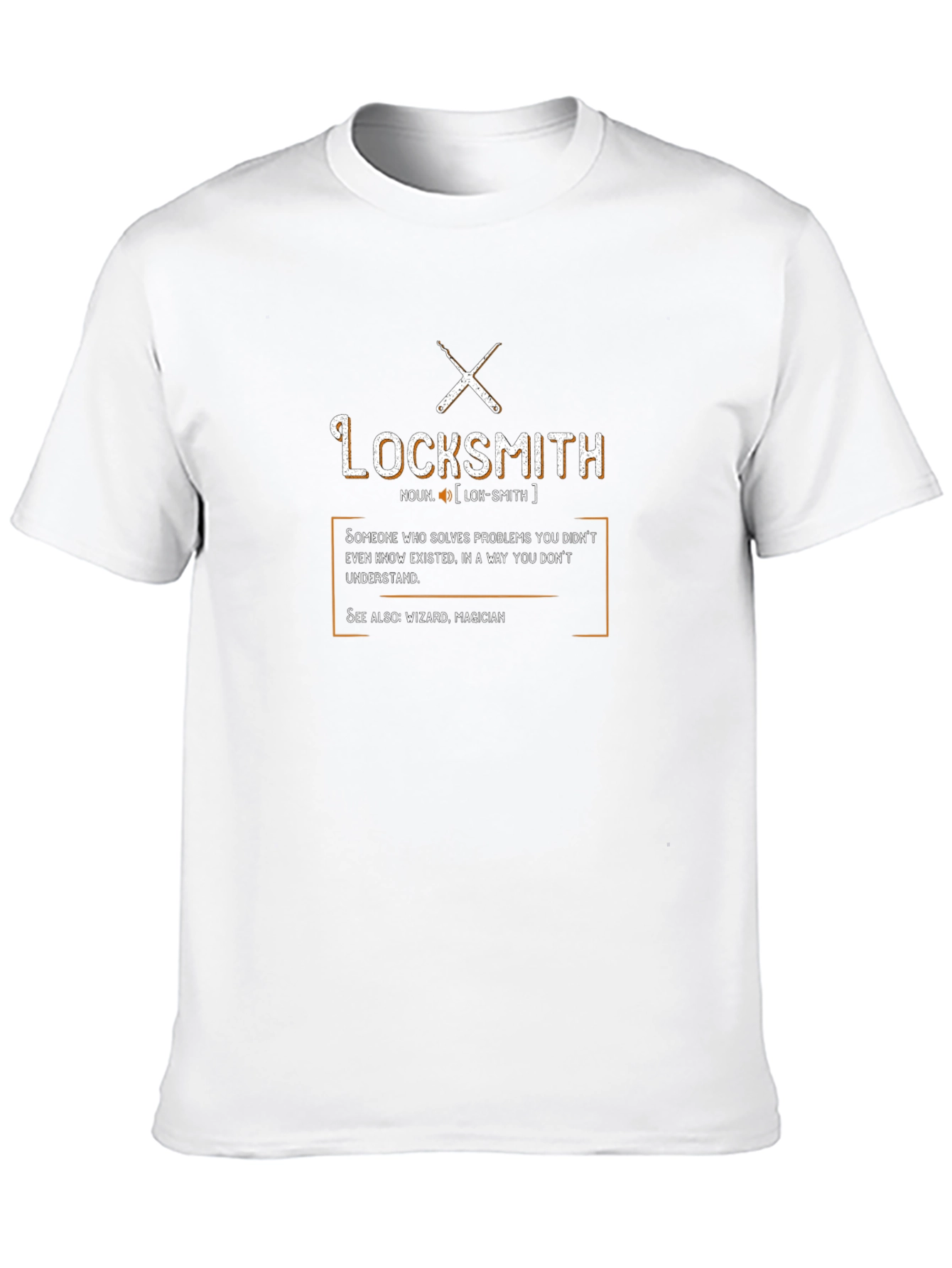 Locksmith Definition Graphic Tee