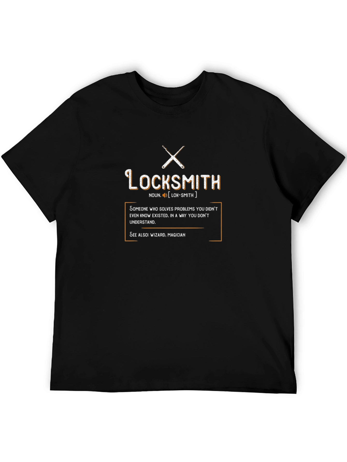 Locksmith Definition Graphic Tee