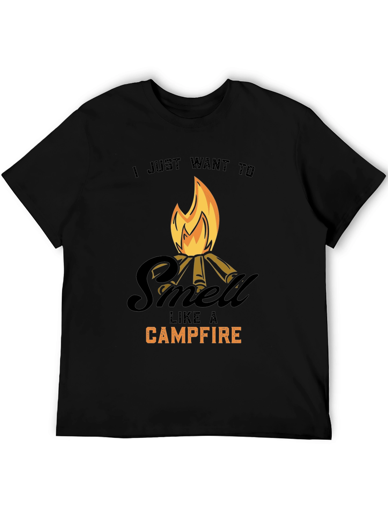 Campfire Smell T-Shirt - Outdoorsy Comfort