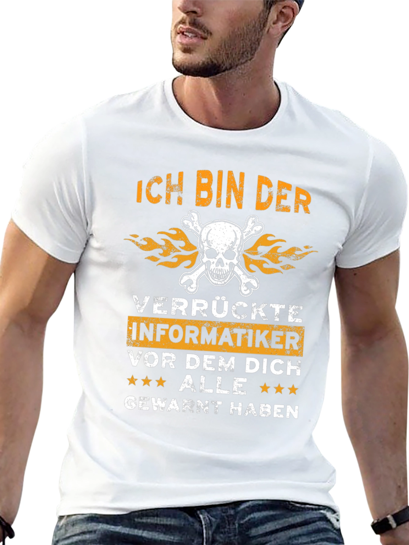 Ich Bin Der Verrückte Informatiker T-Shirt