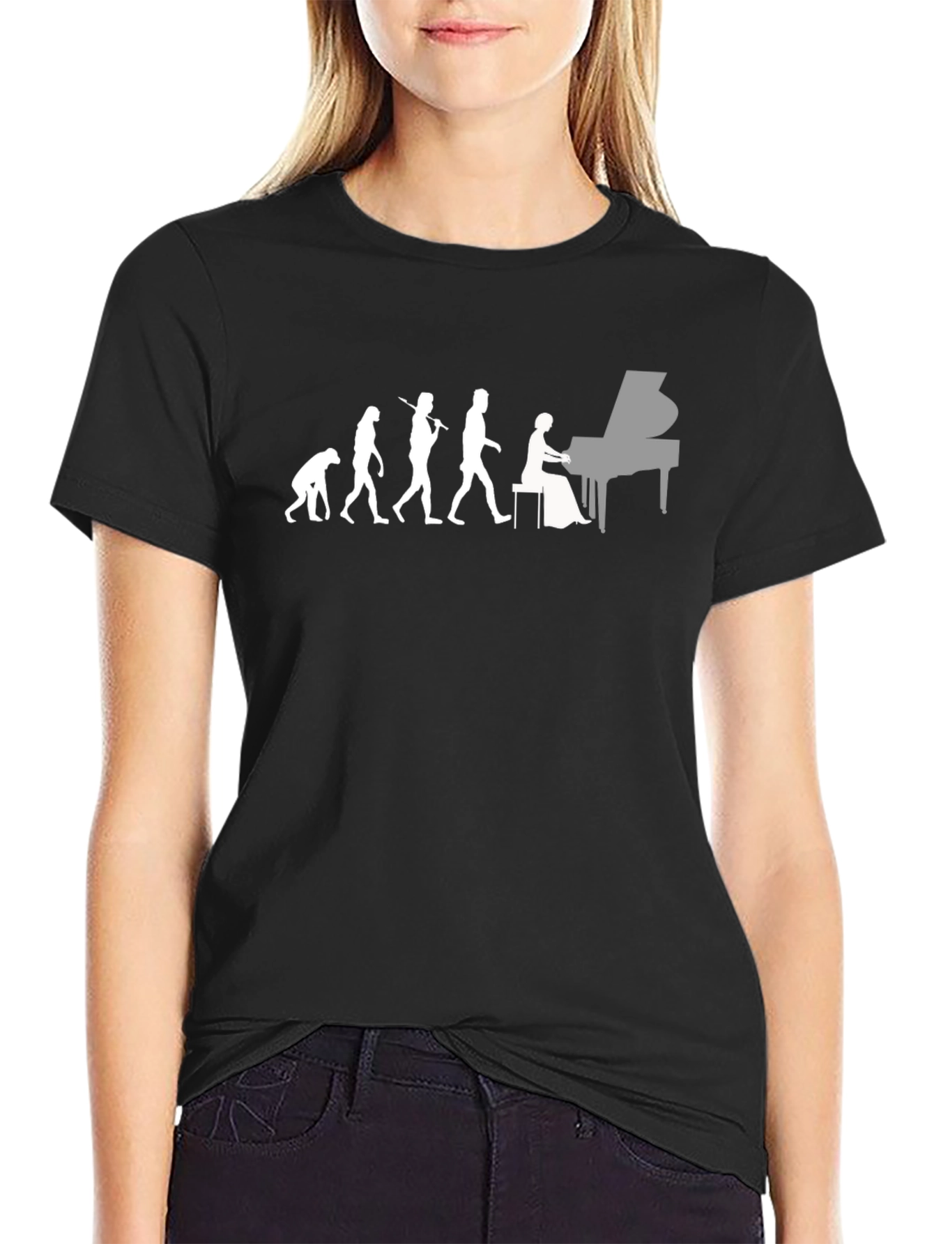 Evolution of Piano T-Shirt
