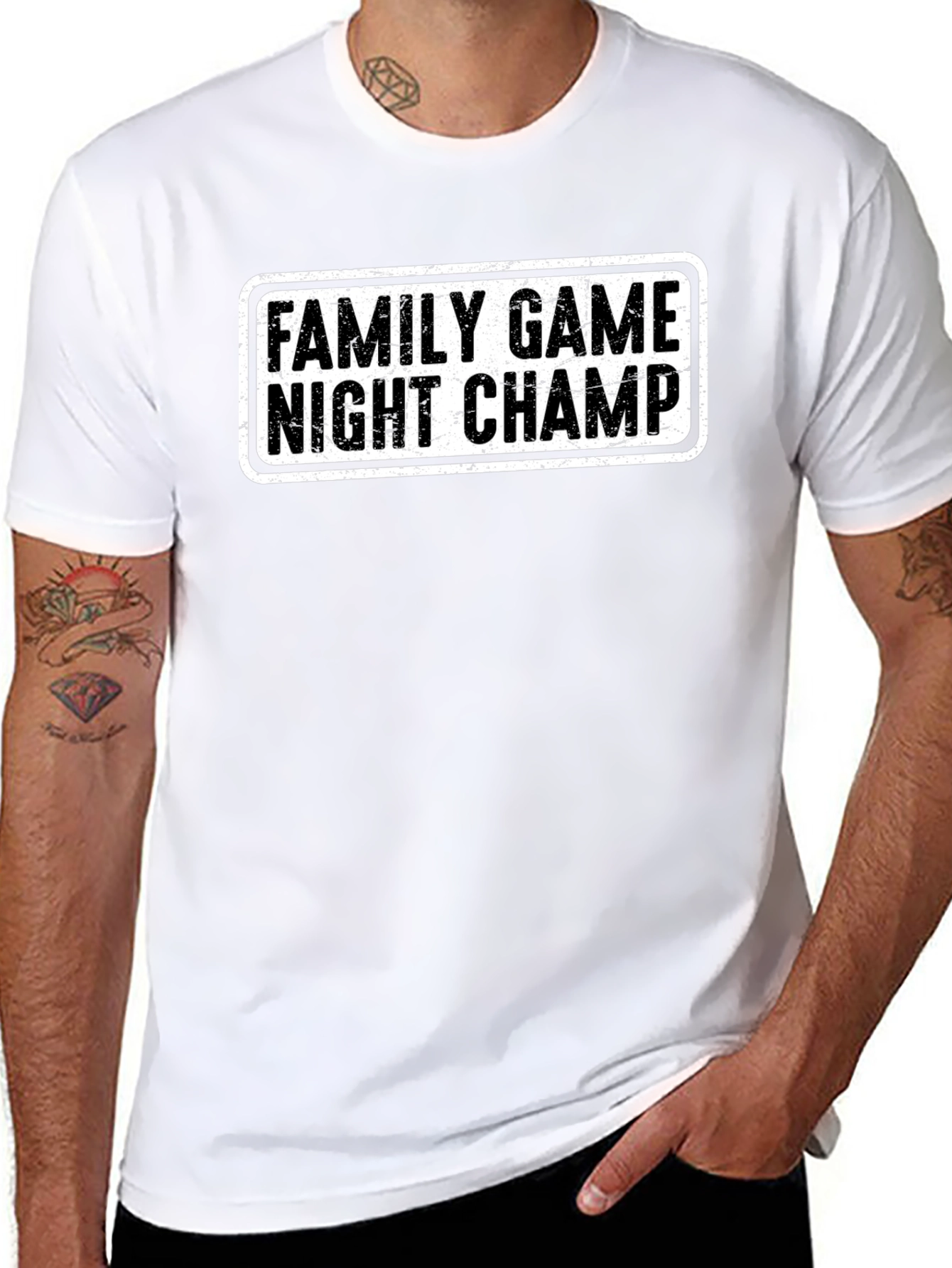 Family Game Night Champ Graphic Tee