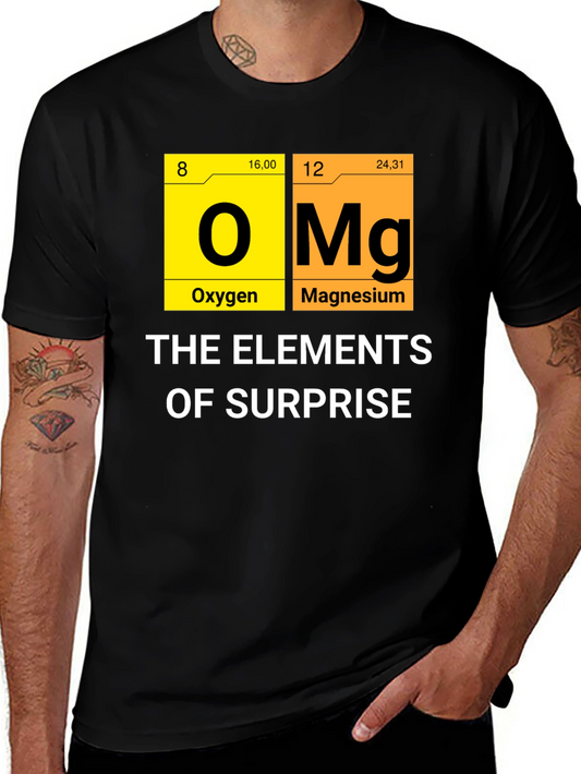 OMG The Elements of Surprise Graphic T-Shirt