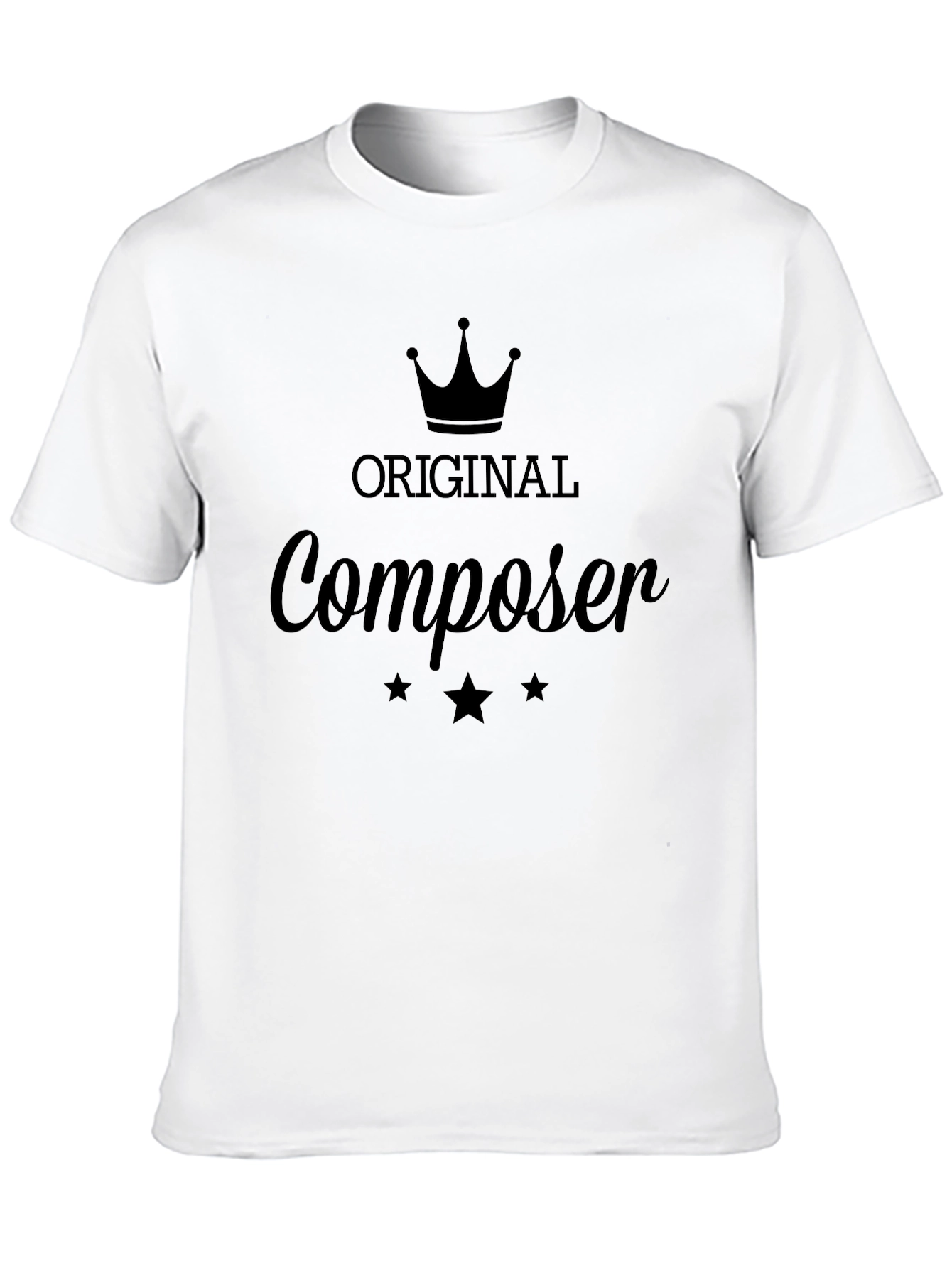 Original Composer Graphic Tee - Premium Black T-Shirt