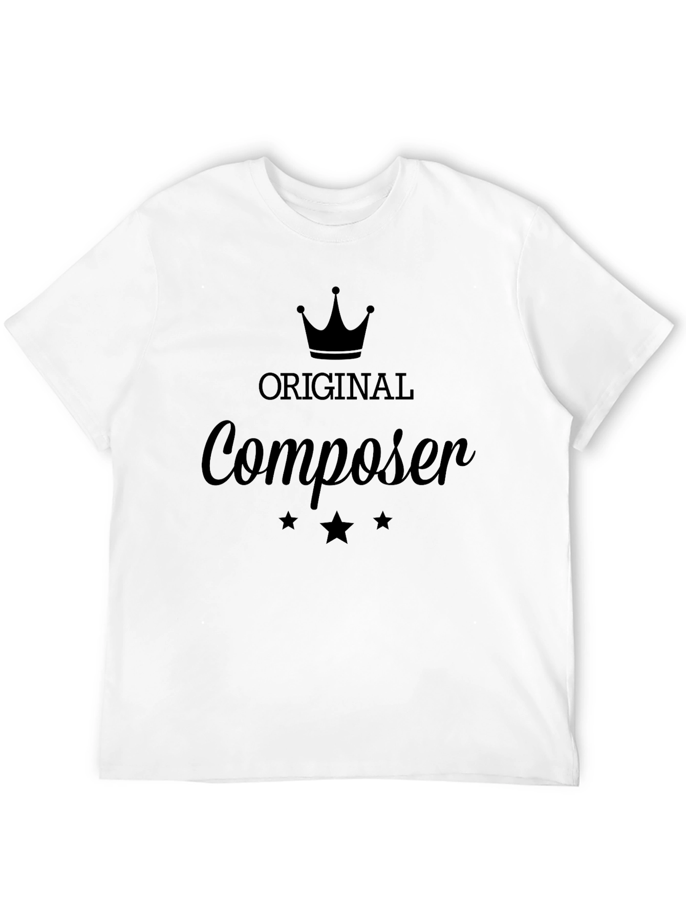 Original Composer Graphic Tee - Premium Black T-Shirt