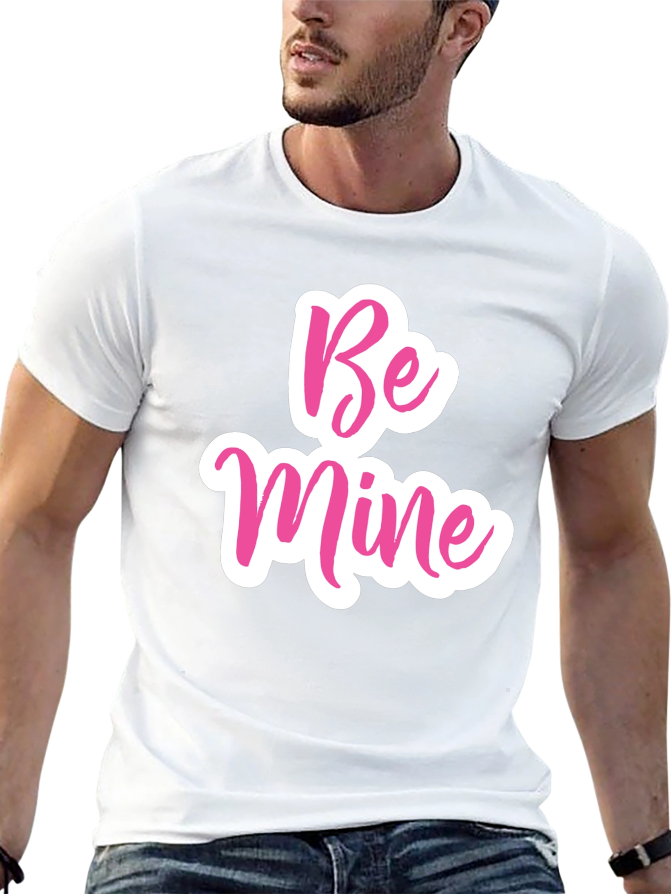 Be Mine Valentines Day Graphic T-Shirt