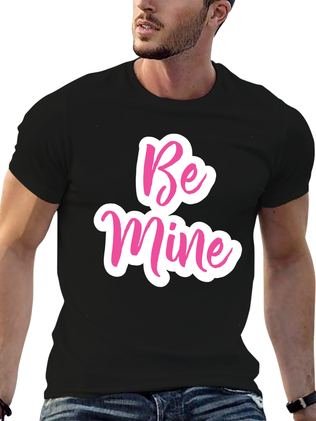 Be Mine Valentines Day Graphic T-Shirt