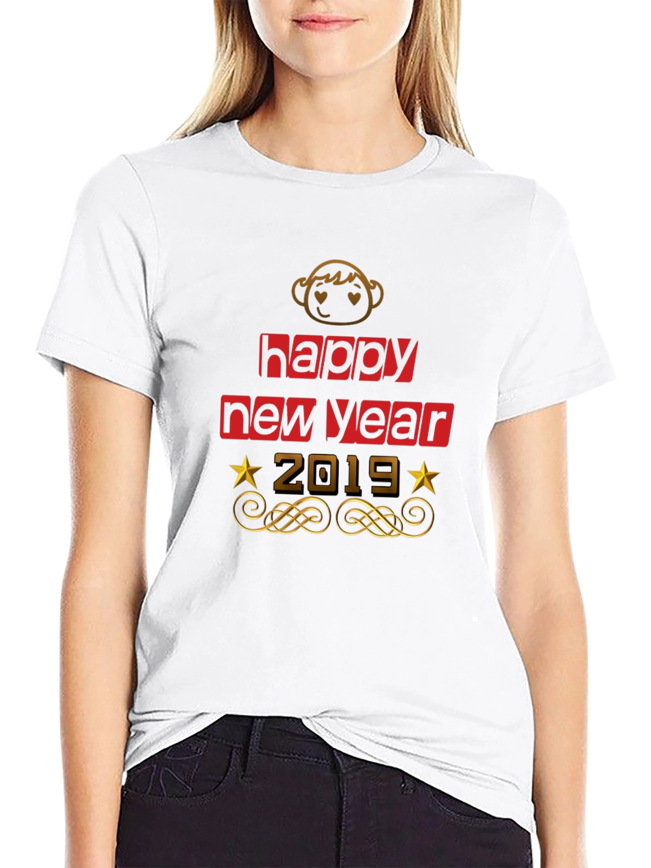 Happy New Year 2019 Graphic Tee