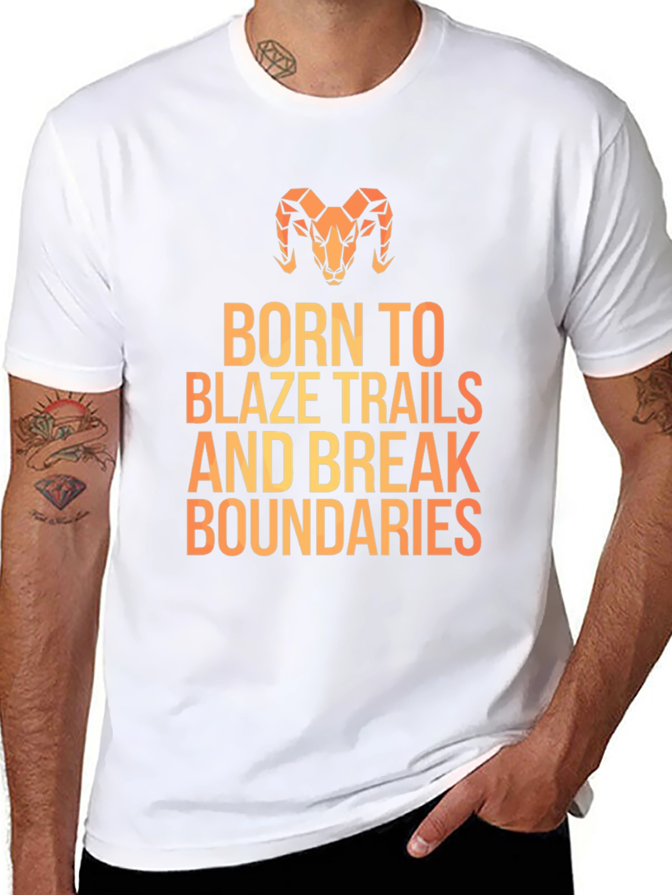 Born to Blaze Trails Graphic Tee
