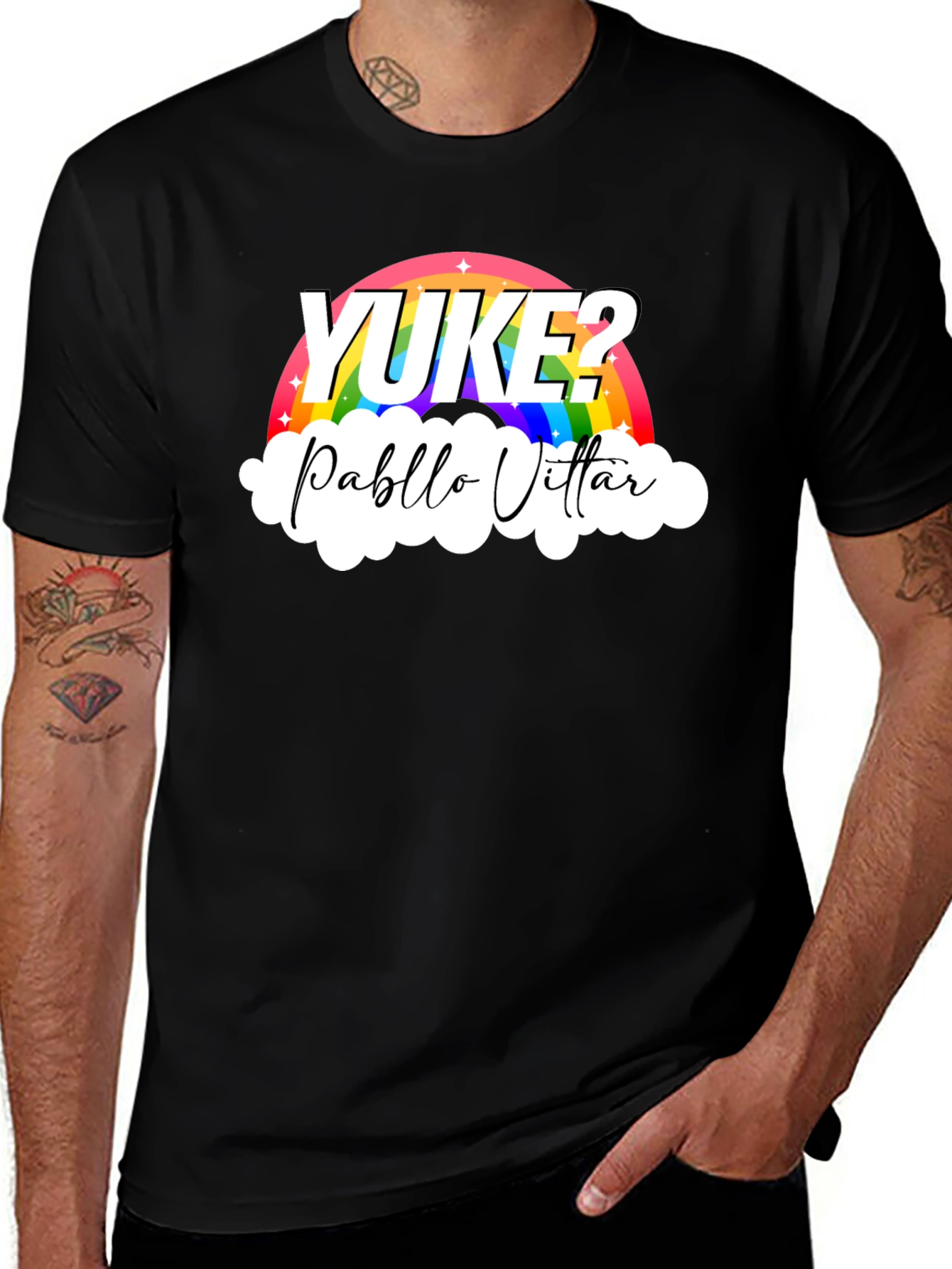 Yuke? Pabllo Vittar Rainbow T-Shirt