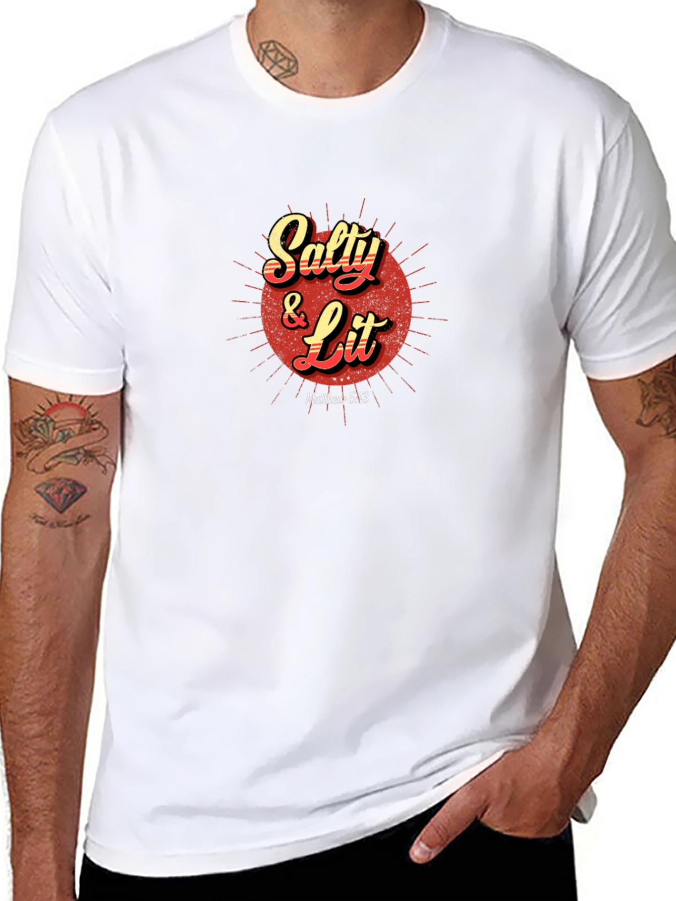 Salty & Lit Graphic T-Shirt