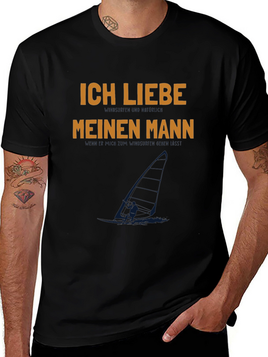 Ich Liebe Meinen Mann Graphic Tee