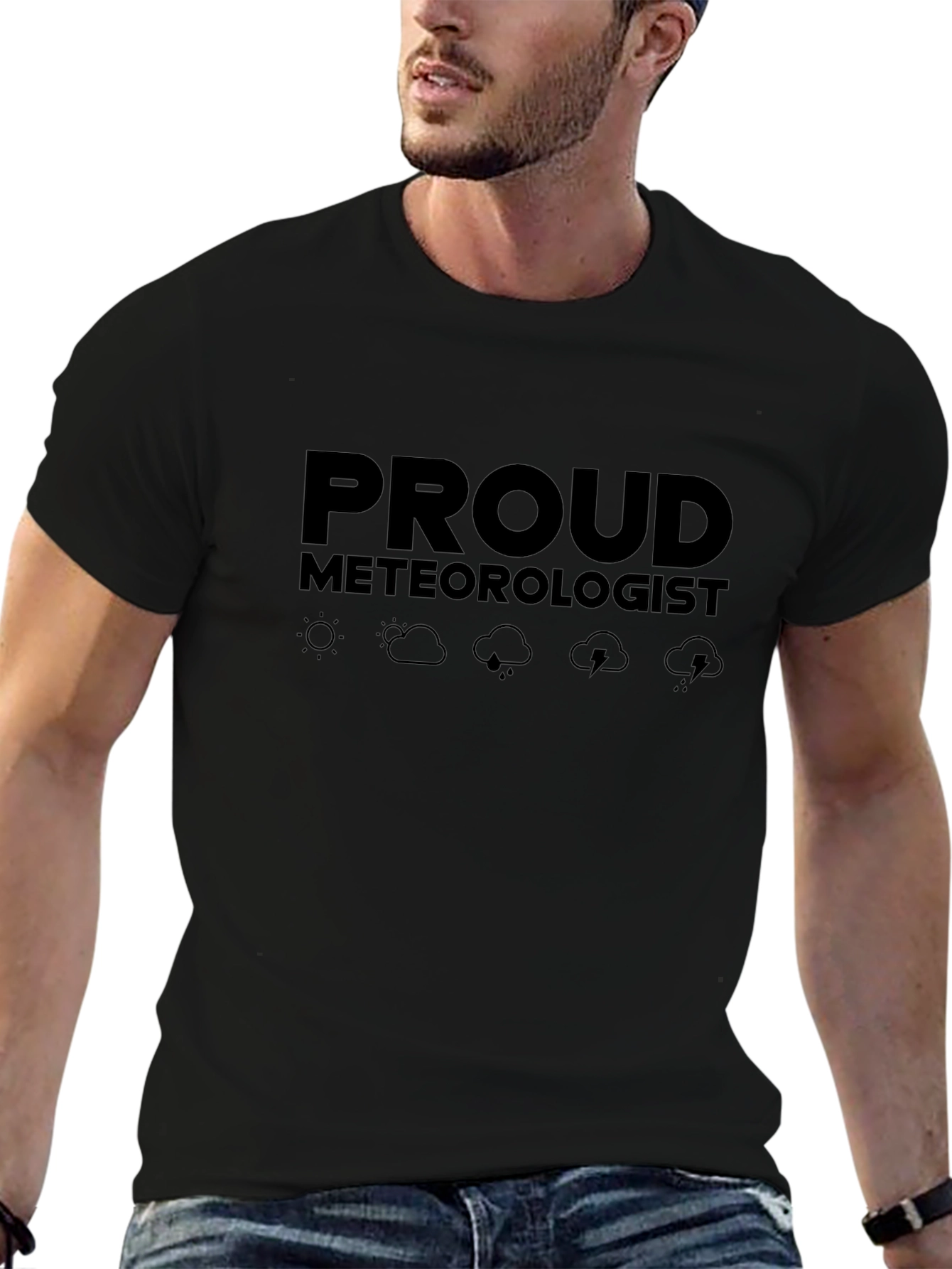 Proud Meteorologist Graphic Tee - Weather Enthusiast Shirt