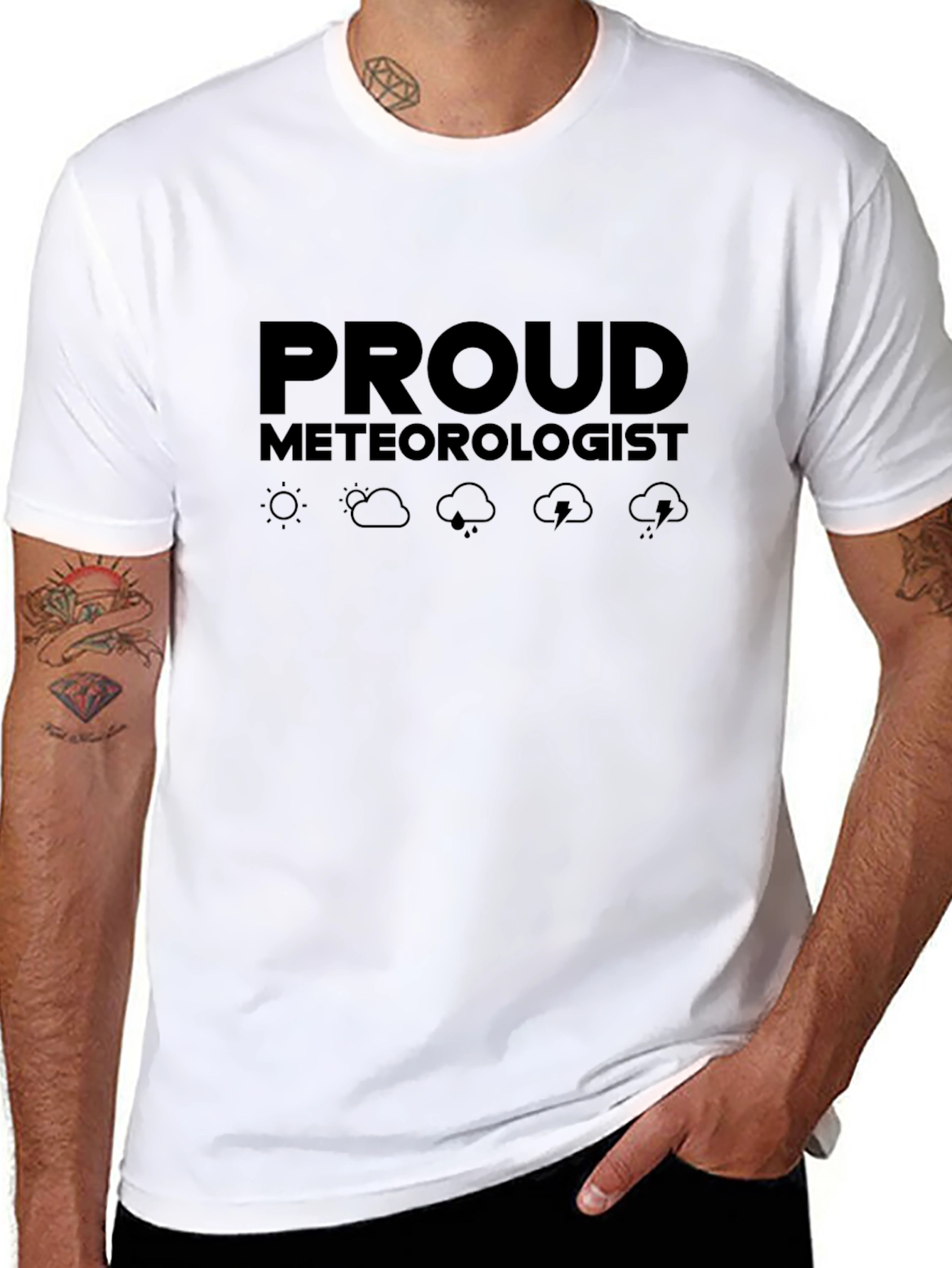 Proud Meteorologist Graphic Tee - Weather Enthusiast Shirt