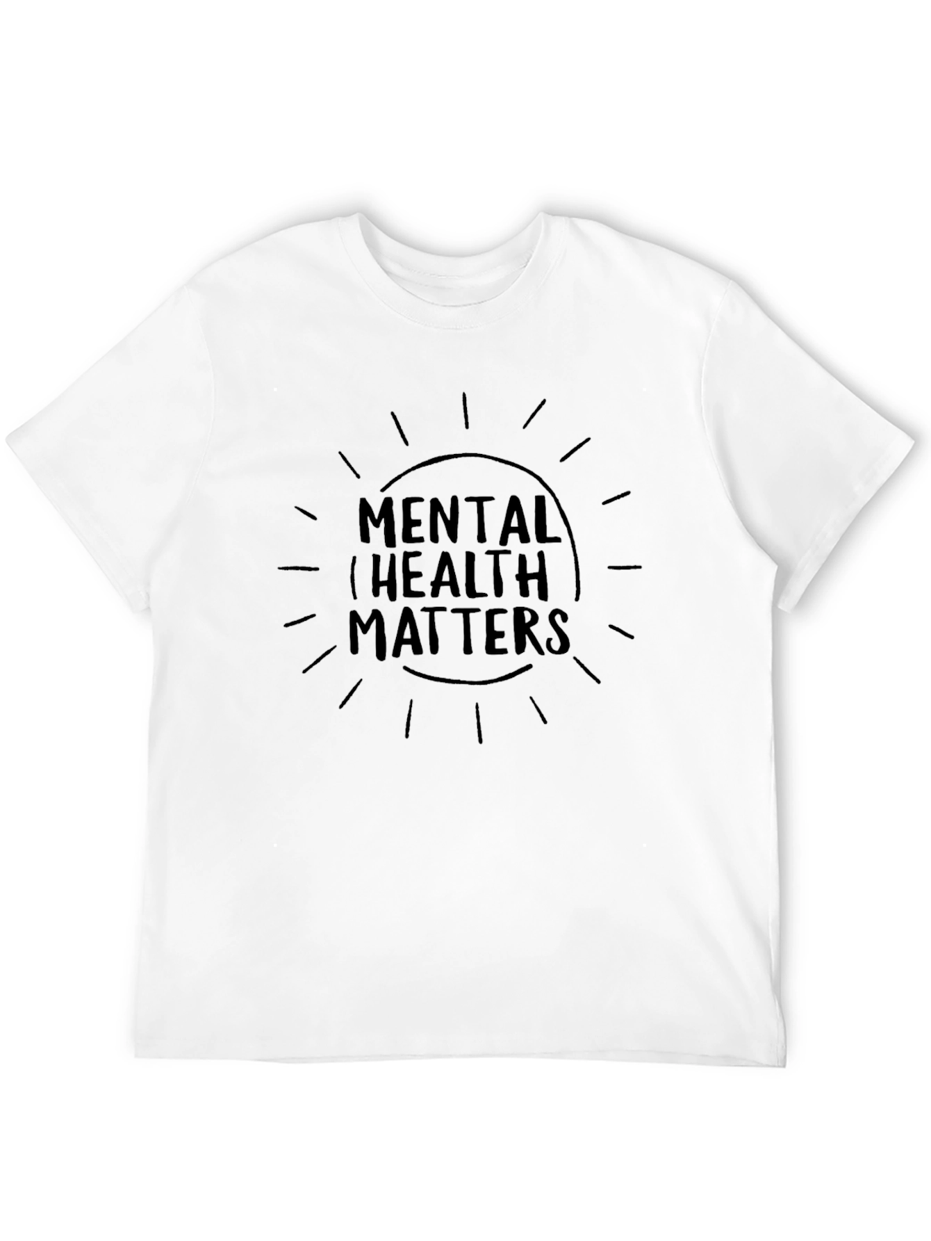 Mental Health Matters Black T-Shirt