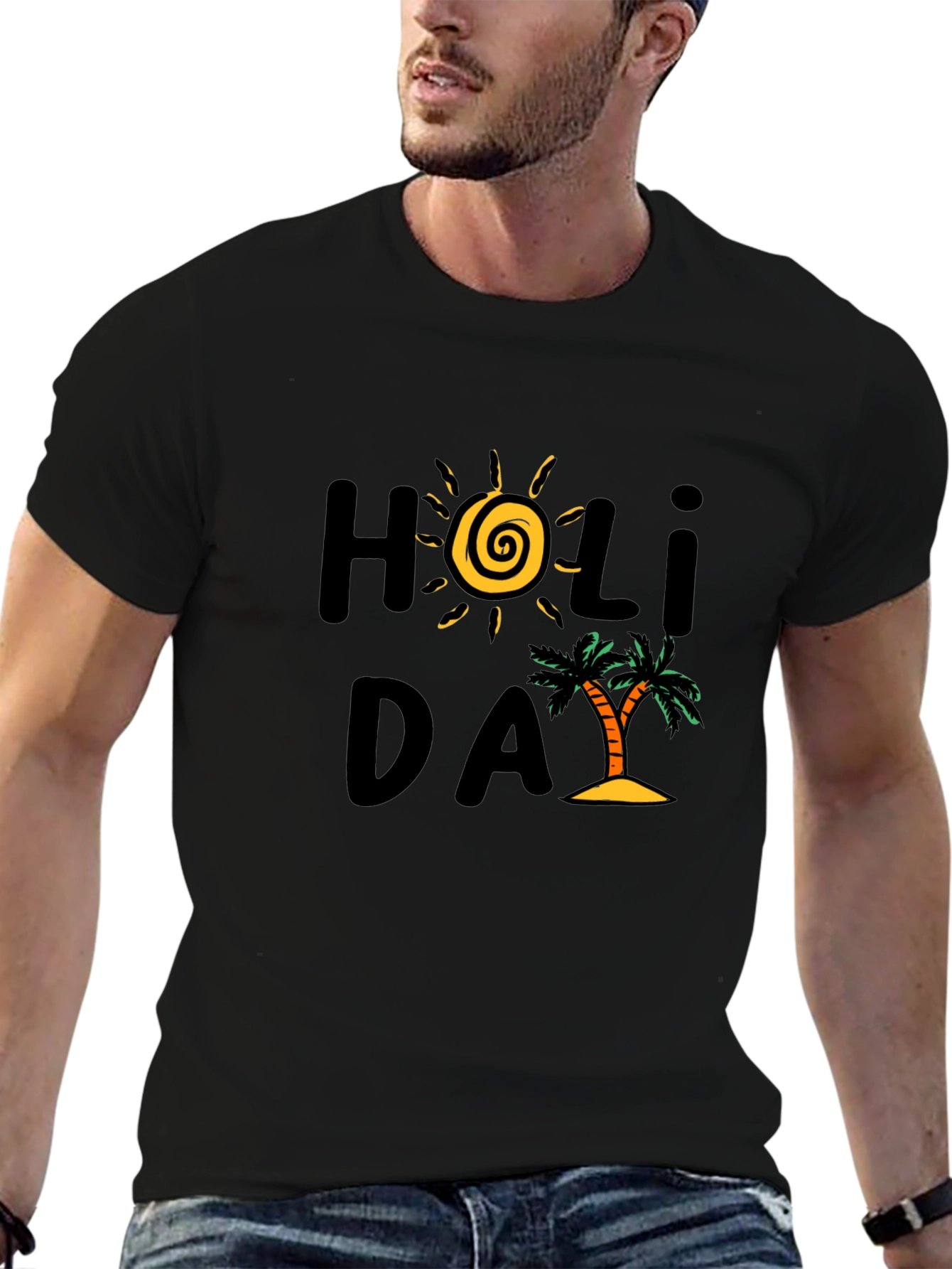 Holiday Graphic Print T-Shirt