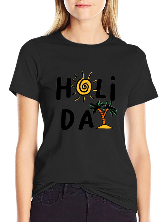 Holiday Graphic Print T-Shirt