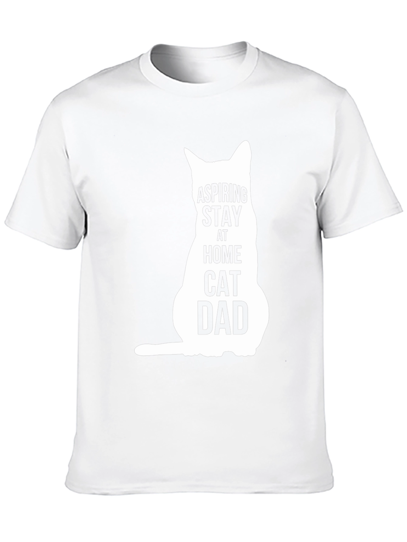 Aspiring Stay At Home Cat Dad T-Shirt