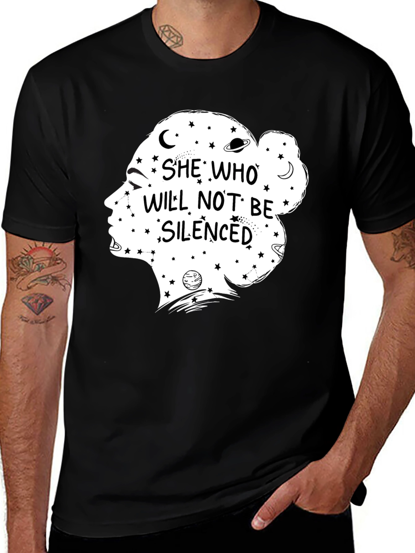 She Who Will Not Be Silenced T-Shirt