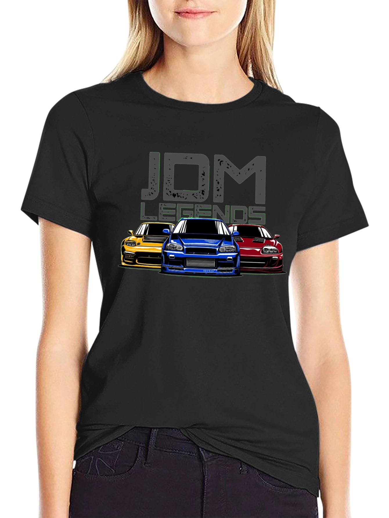 JDM Legends Graphic Tee - Car Enthusiast Shirt