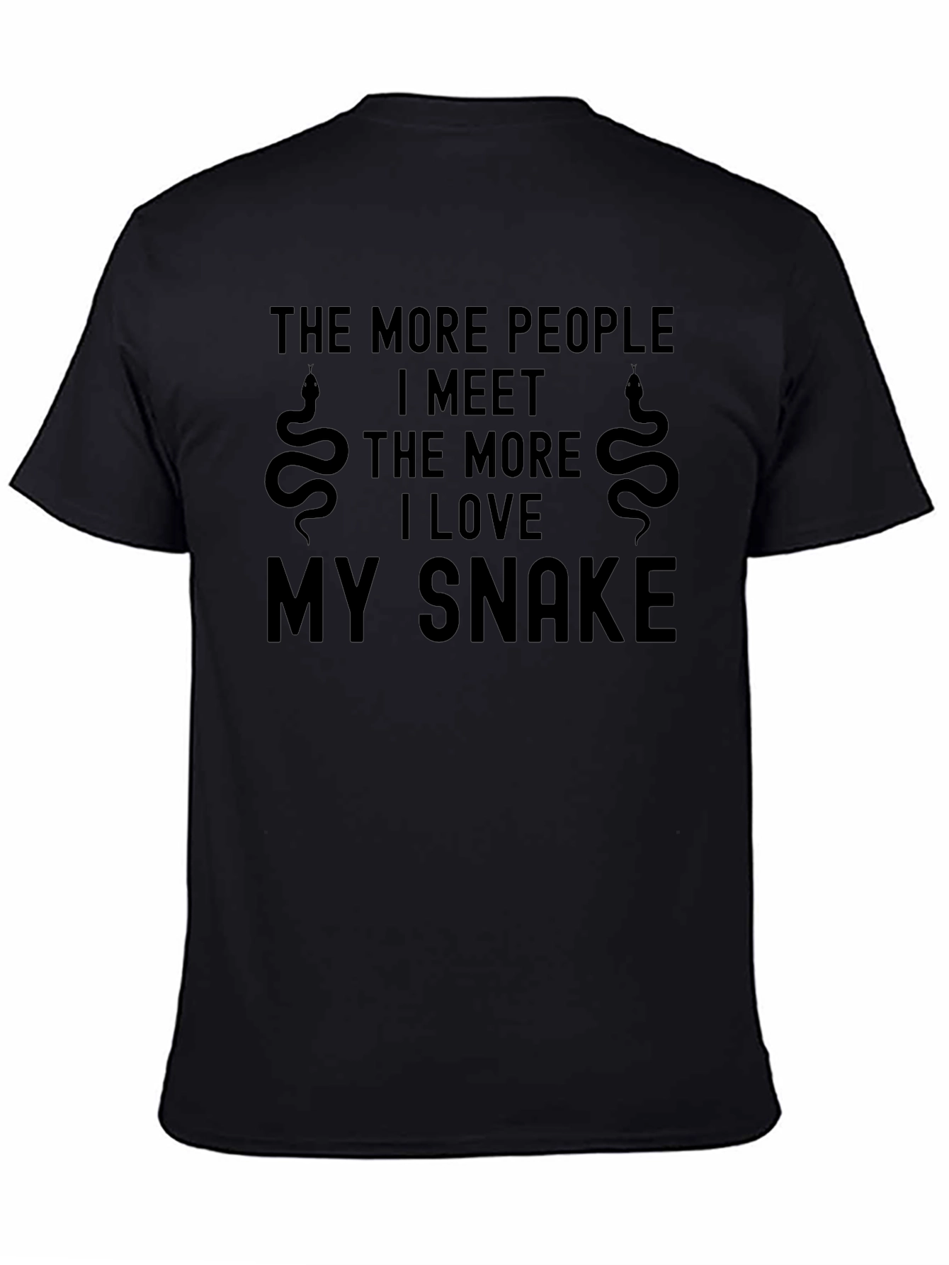 I Love My Snake T-Shirt