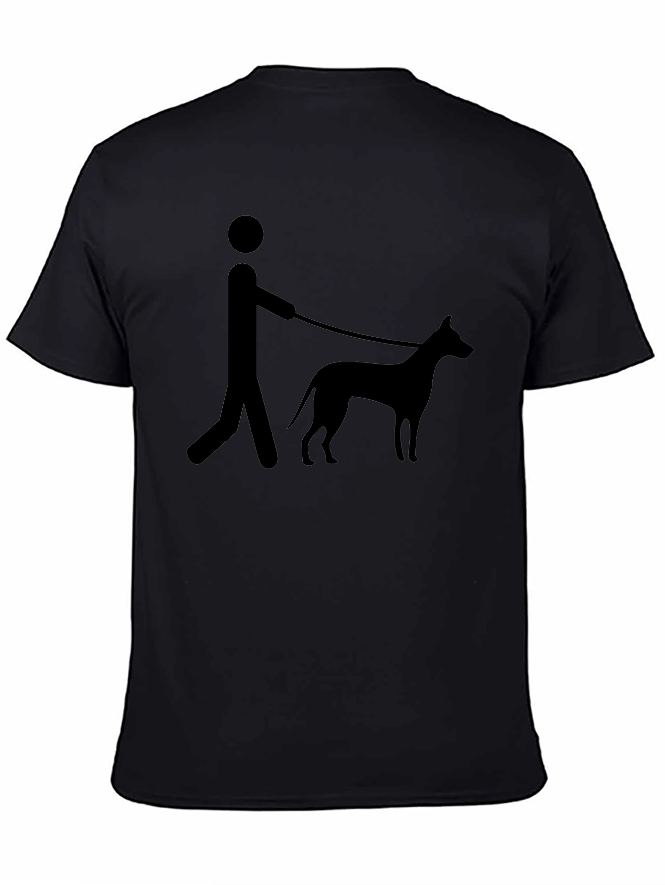 Dog Walker Graphic Tee - Casual Style