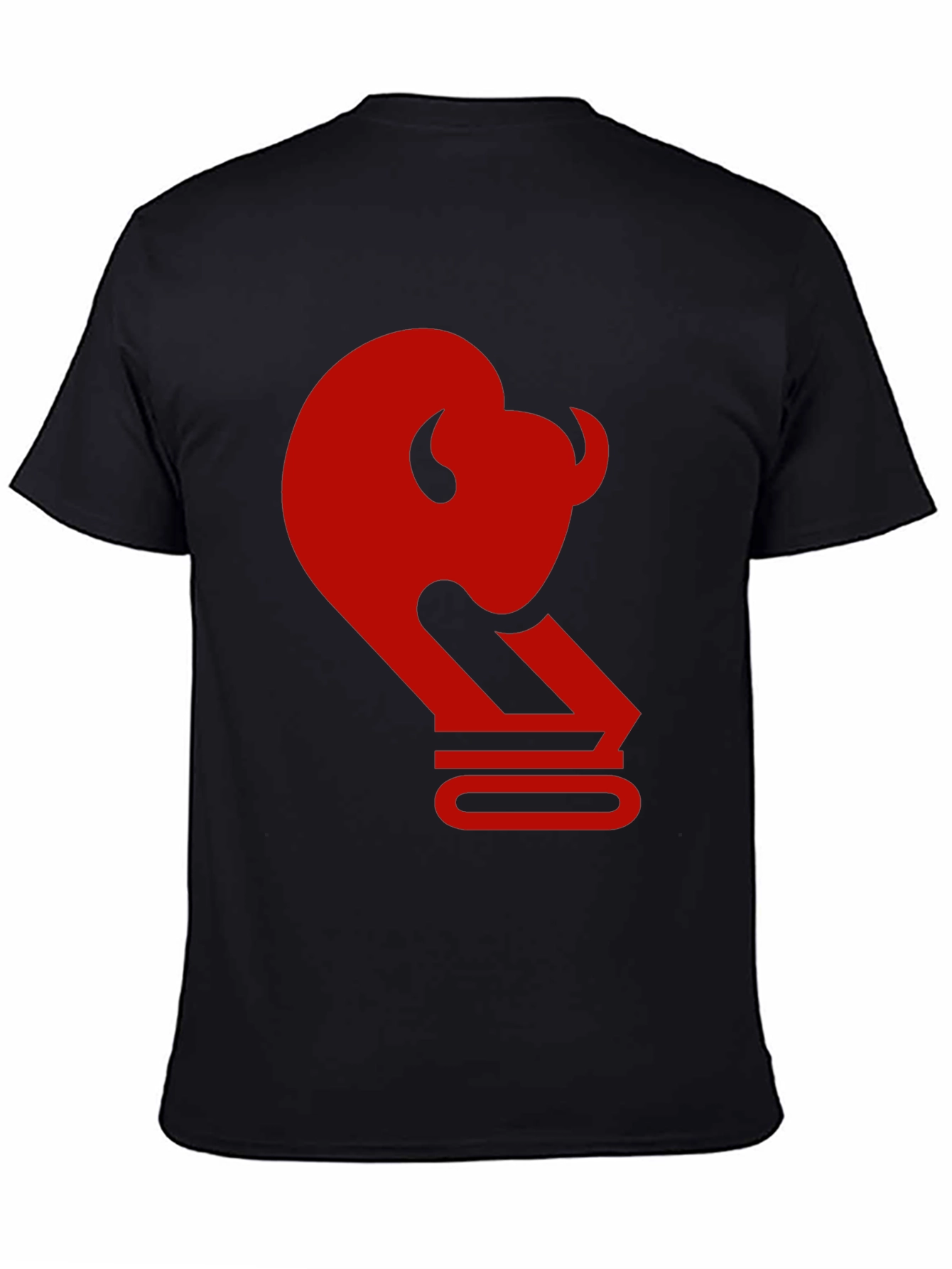 Bold Bison Graphic Tee - Black