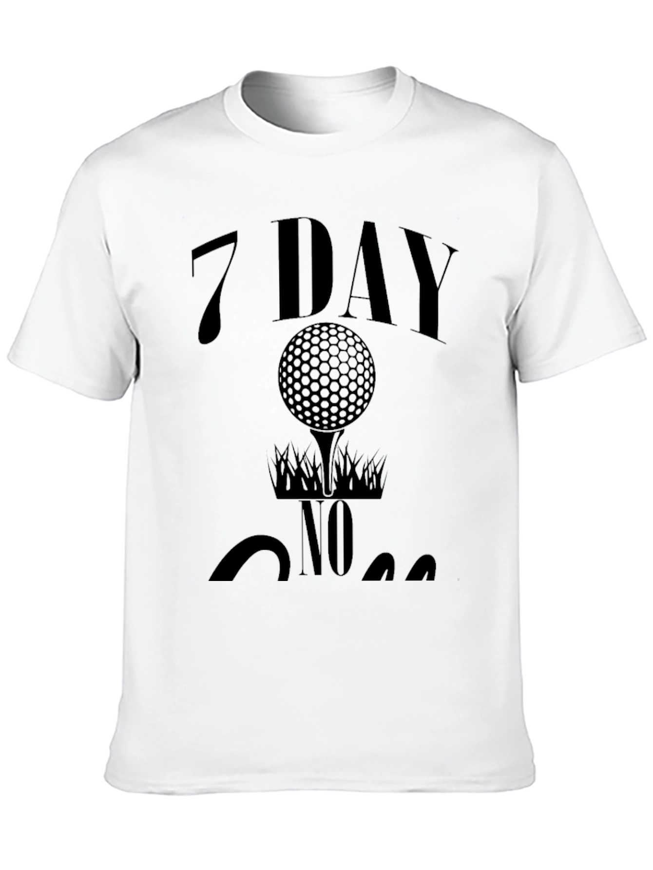 7 Day No Divot Golf Graphic Tee