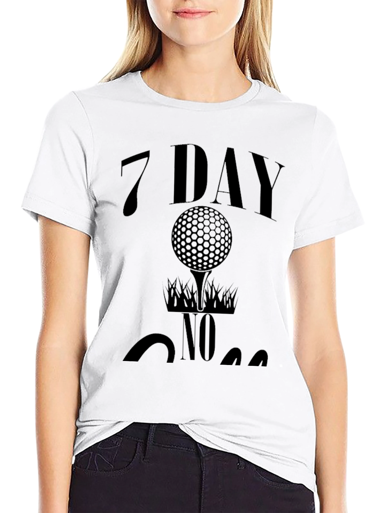 7 Day No Divot Golf Graphic Tee