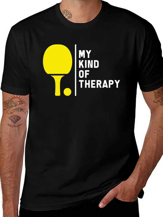 My Kind Of Therapy Table Tennis T-Shirt