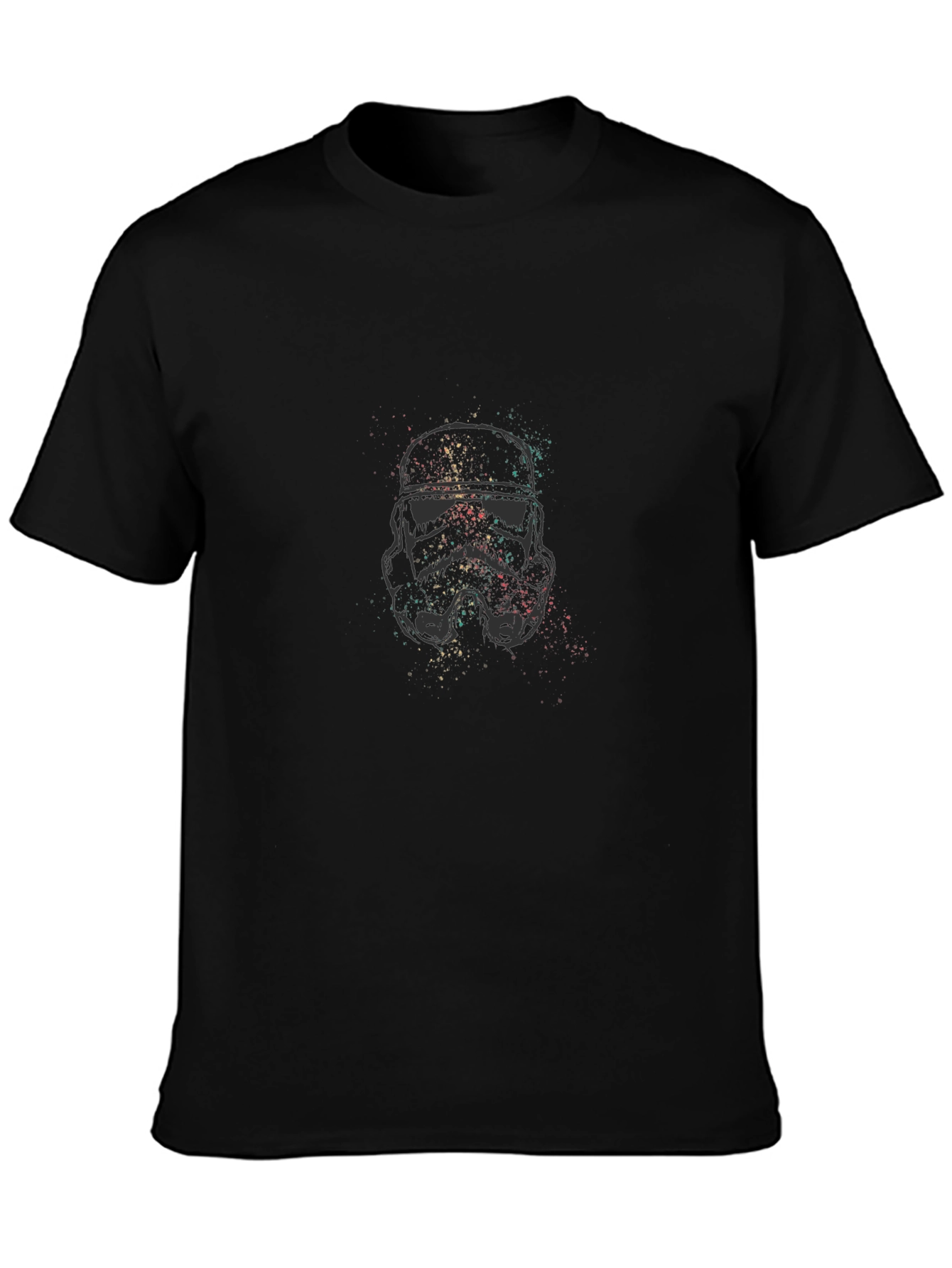 Stormtrooper Helmet Graphic Print T-Shirt
