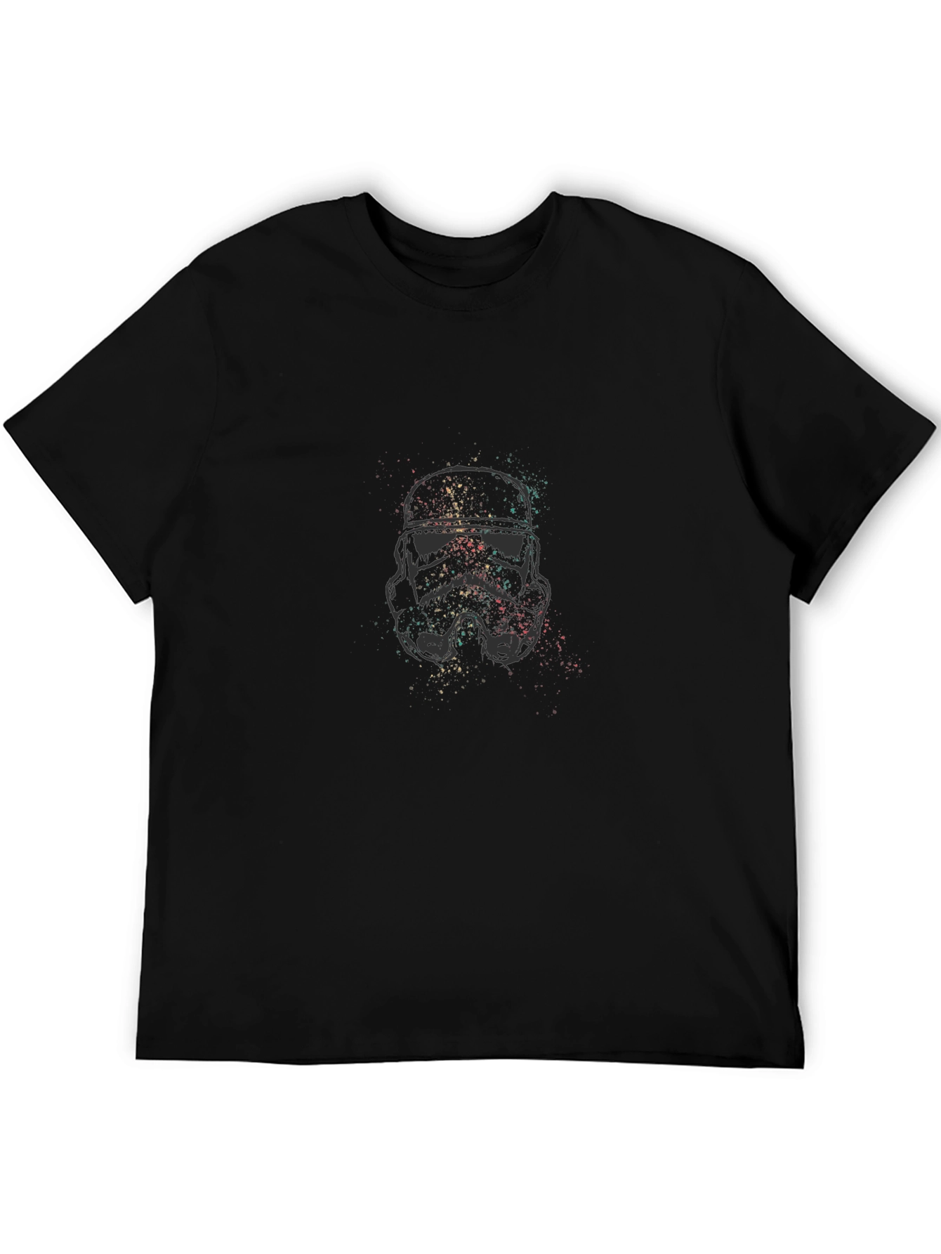 Stormtrooper Helmet Graphic Print T-Shirt
