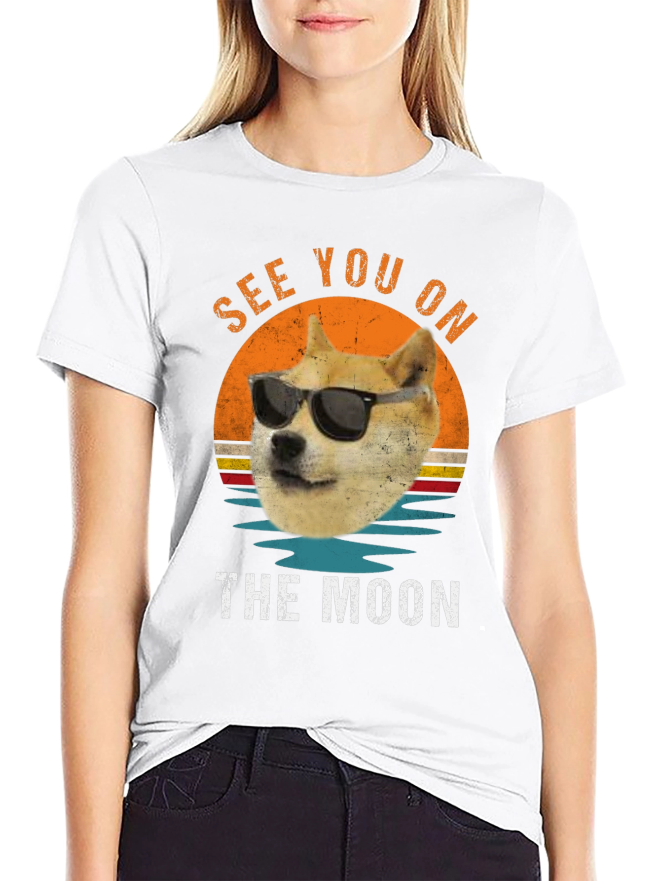 Doge See You On The Moon T-Shirt