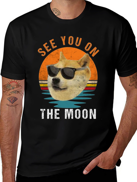 Doge See You On The Moon T-Shirt