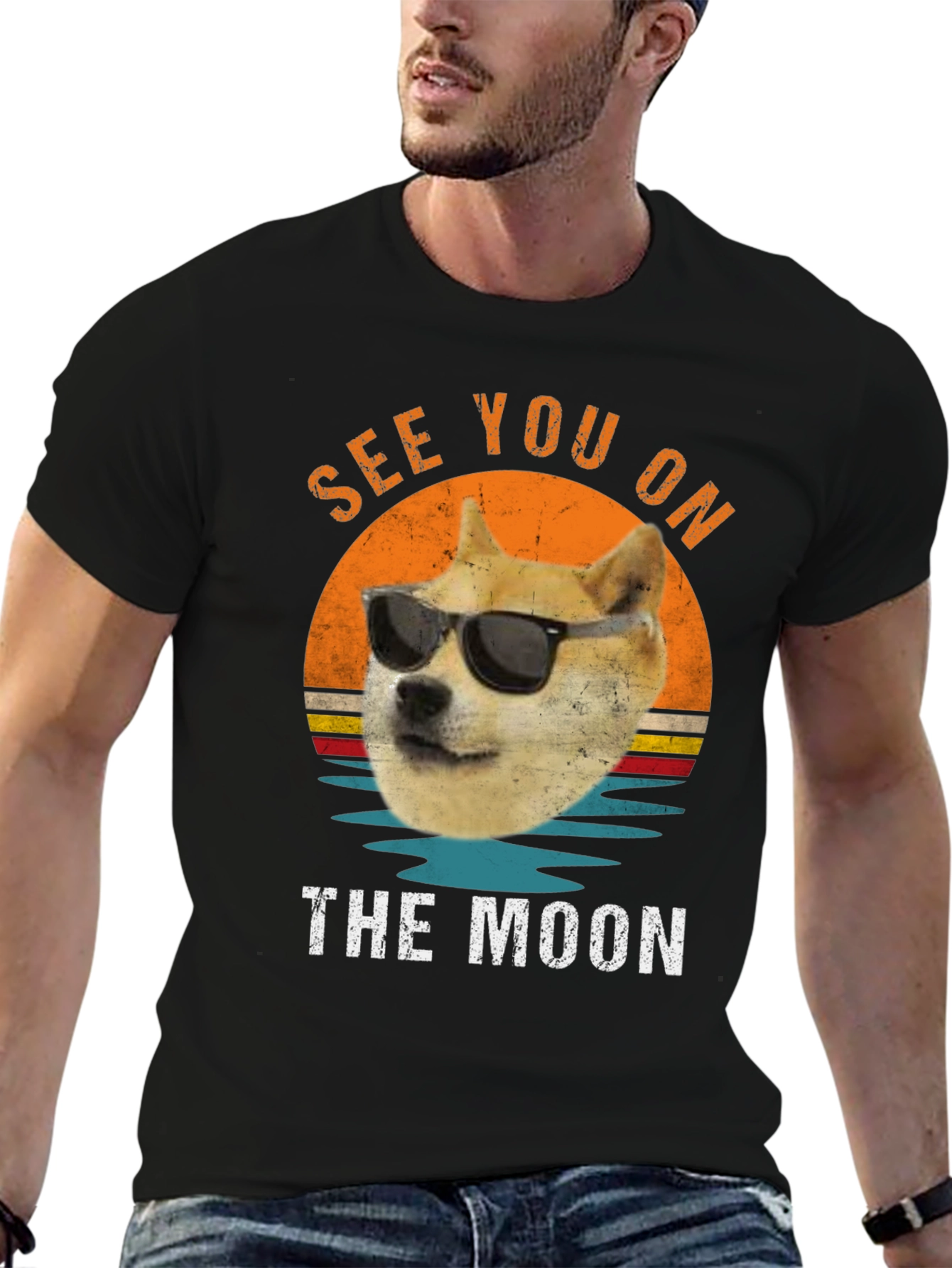 Doge See You On The Moon T-Shirt