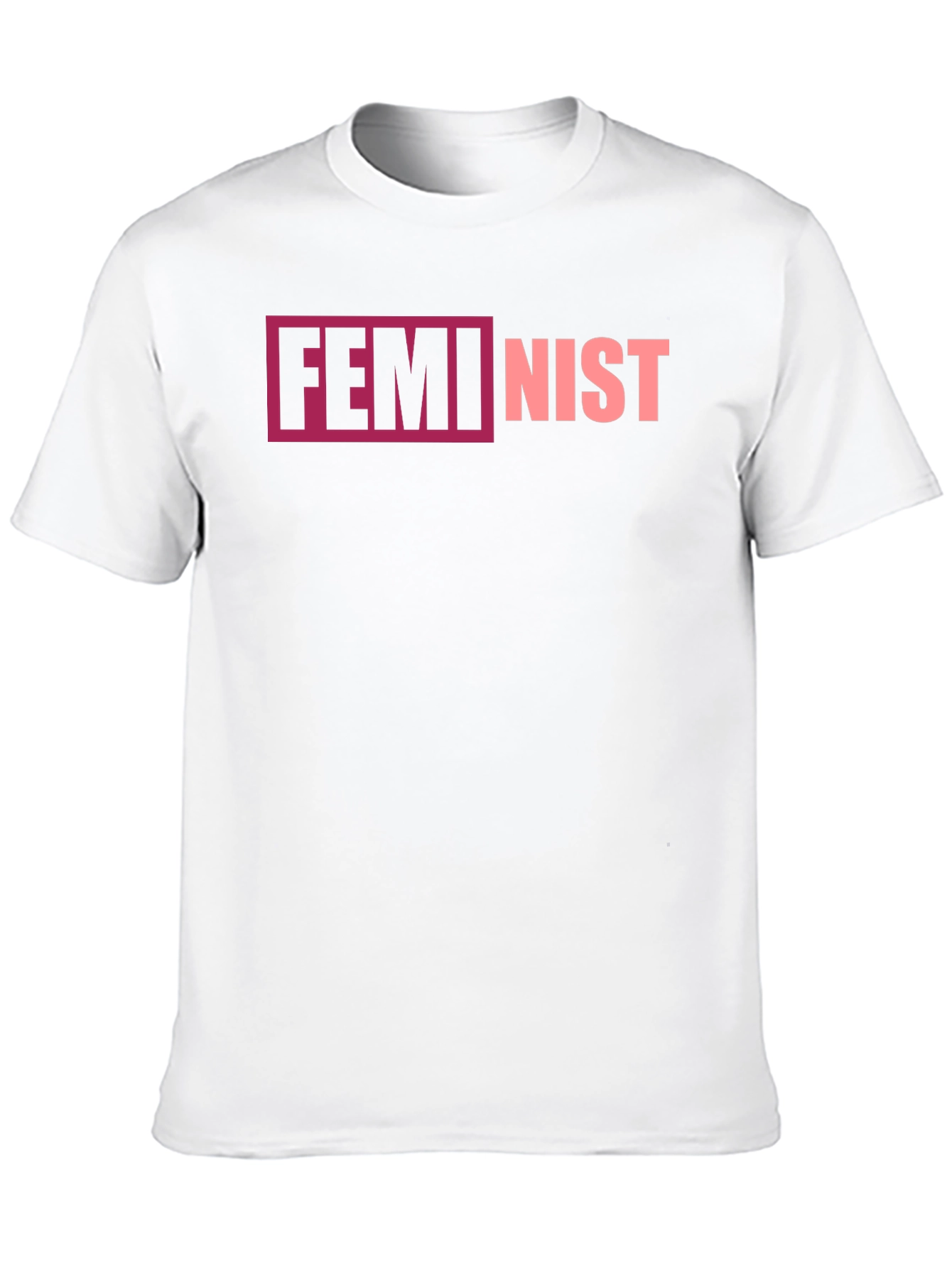 Feminist Graphic Tee - Black Cotton T-Shirt