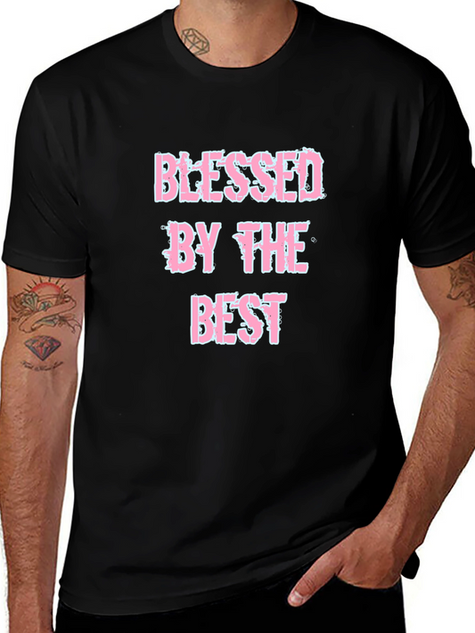 Blessed By The Best Black T-Shirt