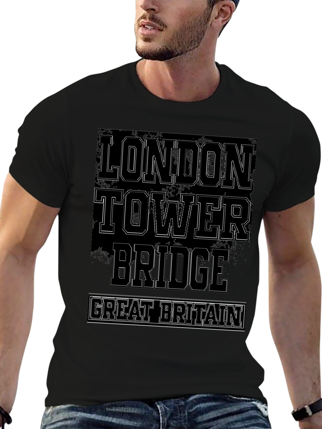 London Tower Bridge T-Shirt - Great Britain Souvenir