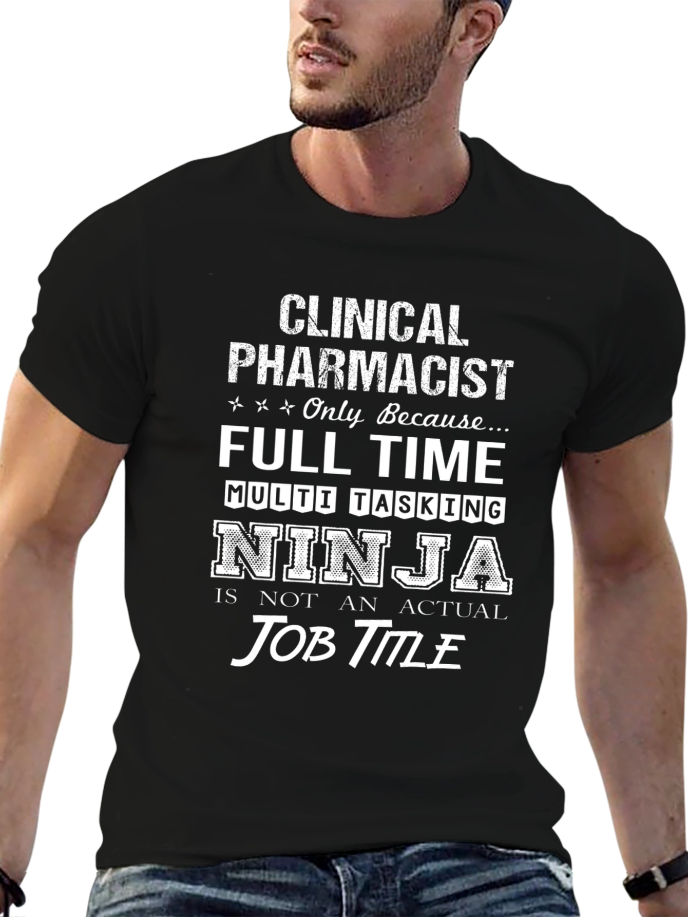 Clinical Pharmacist Ninja T-Shirt