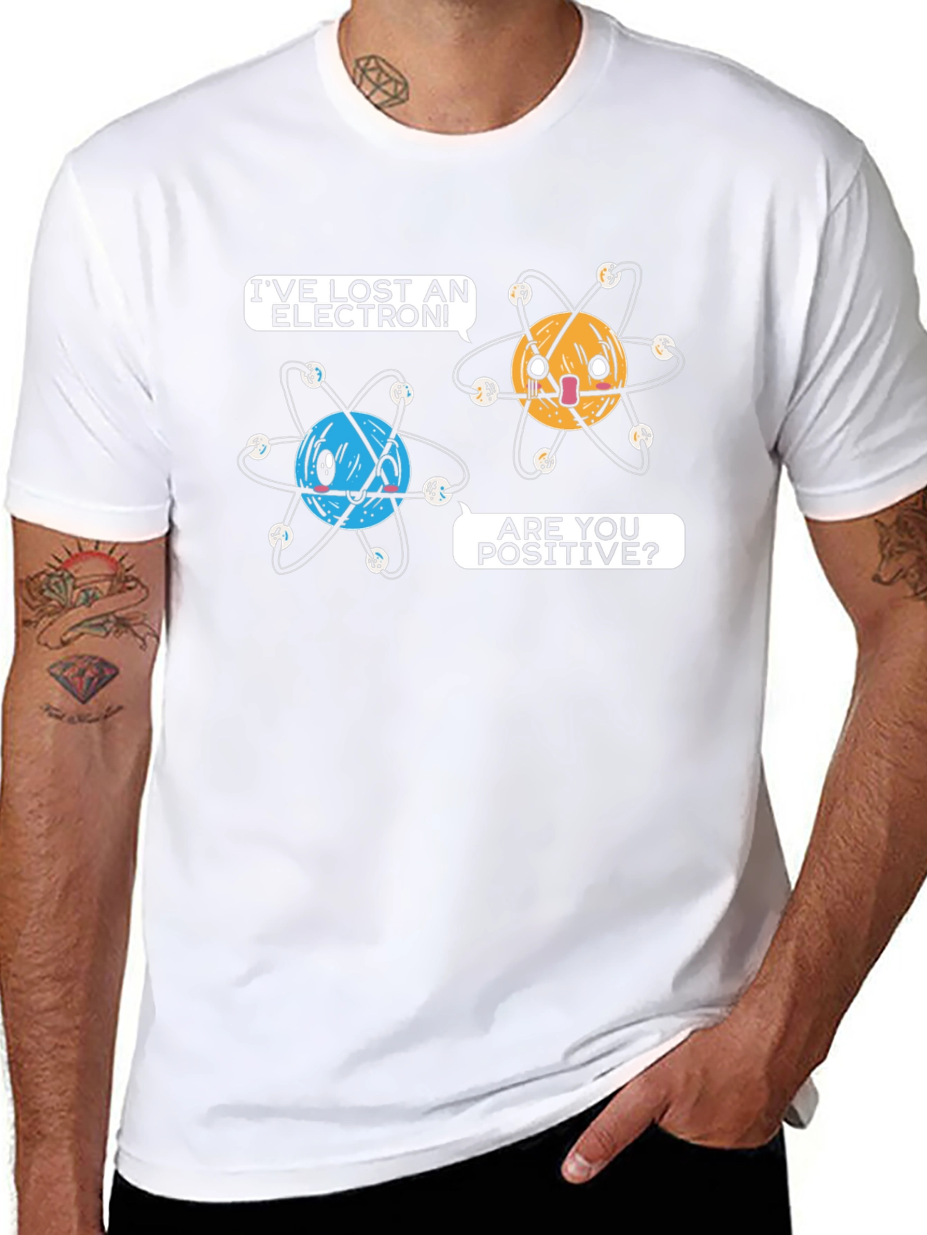 Ive Lost An Electron T-Shirt - Chemistry Pun