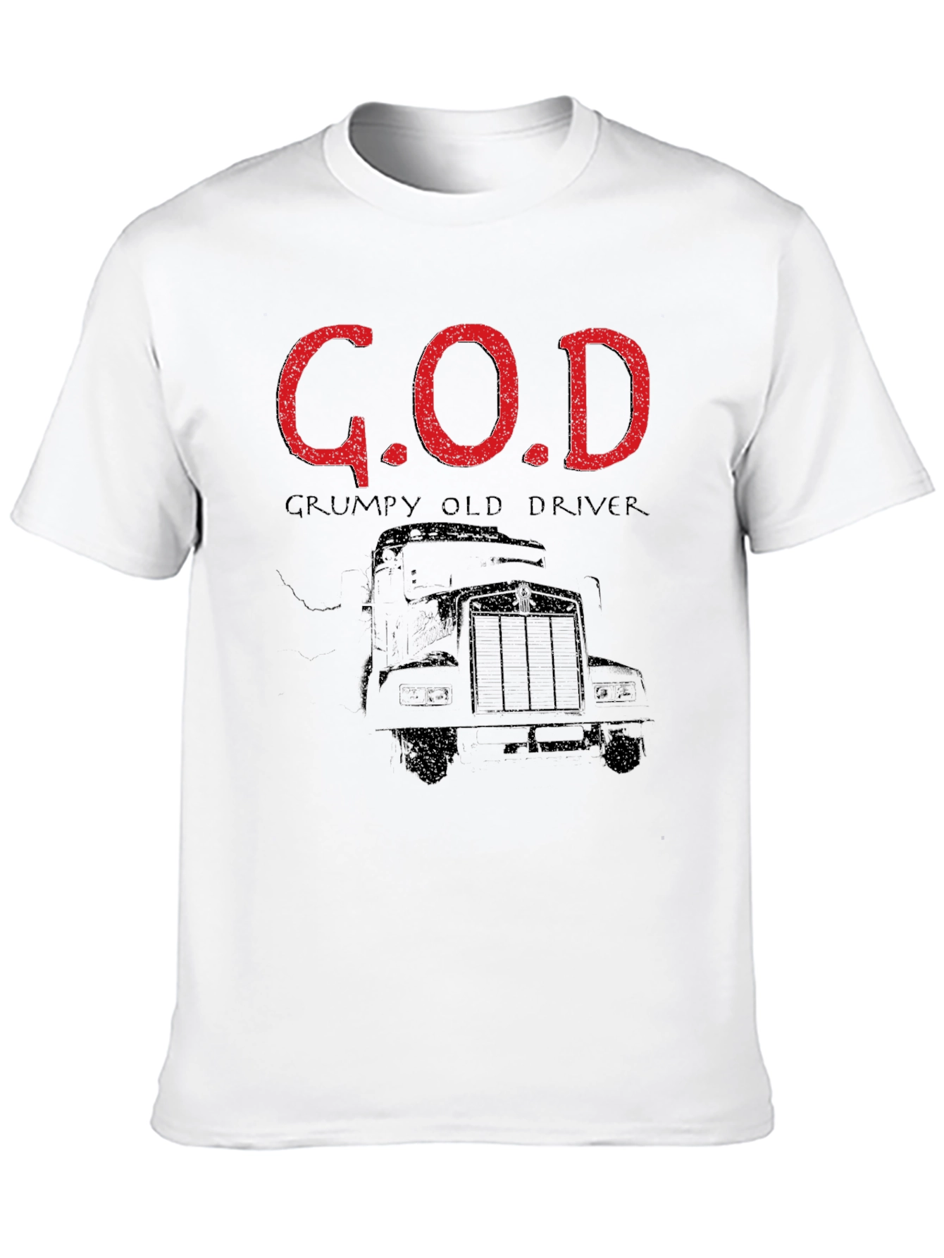 G.O.D. Grumpy Old Driver T-Shirt - Black