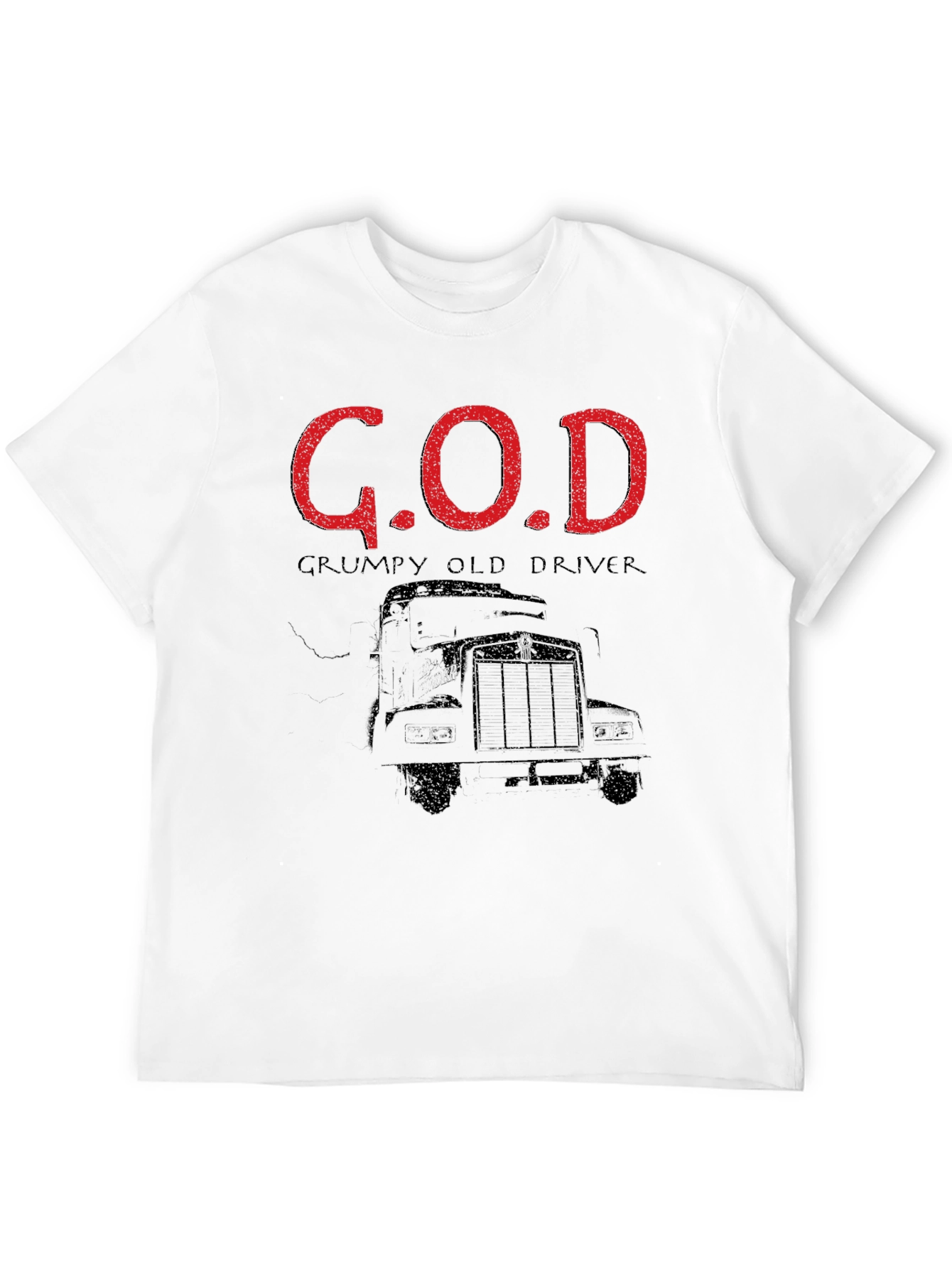 G.O.D. Grumpy Old Driver T-Shirt - Black
