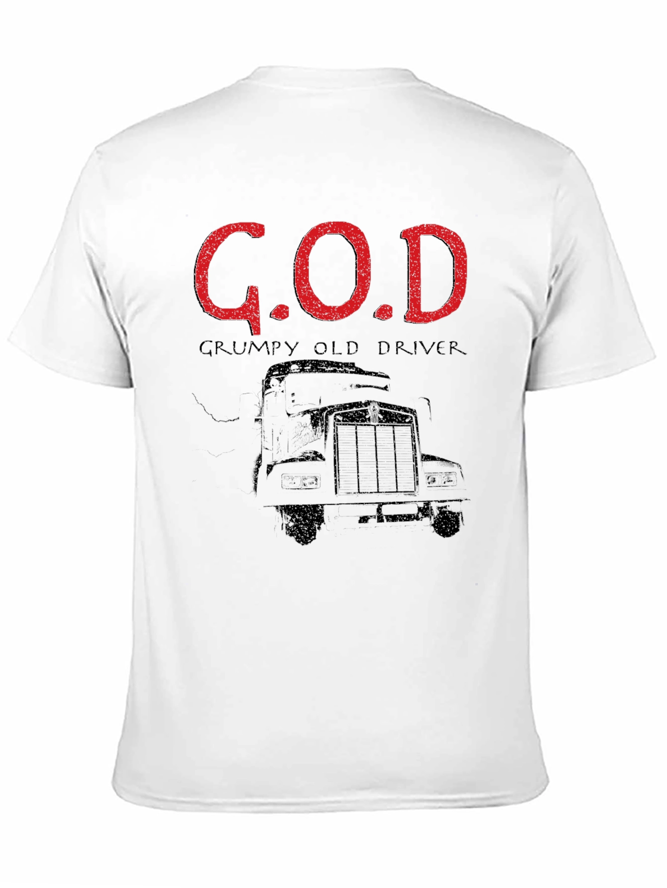 G.O.D. Grumpy Old Driver T-Shirt - Black