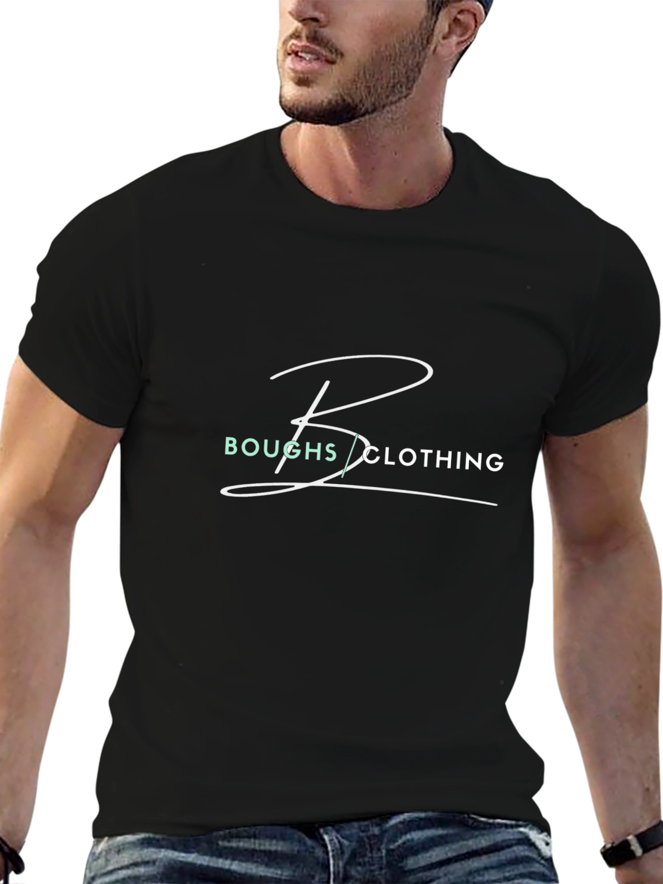 Boughs Clothing Black Tee - Stylish and Comfortable