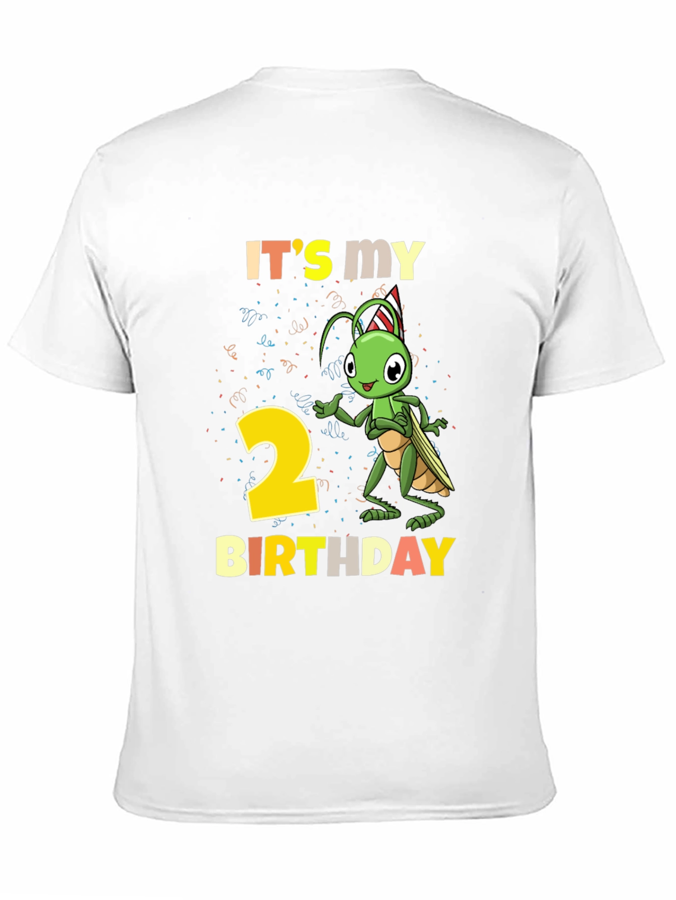 Its My 2nd Birthday Grasshopper T-Shirt